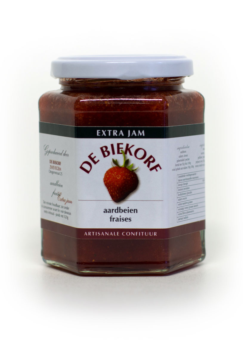 De Biekorf - Extra jam - Aardbeien