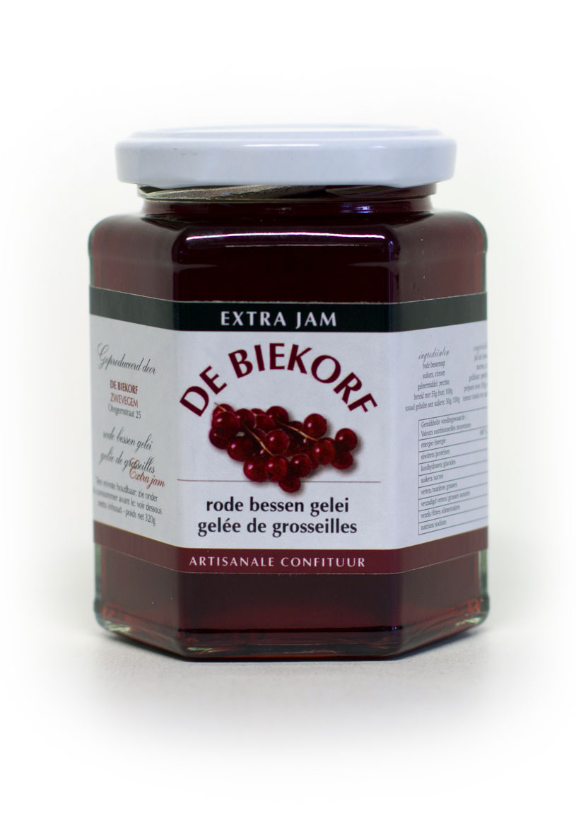 De Biekorf - Extra jam - Rode bessen gelei