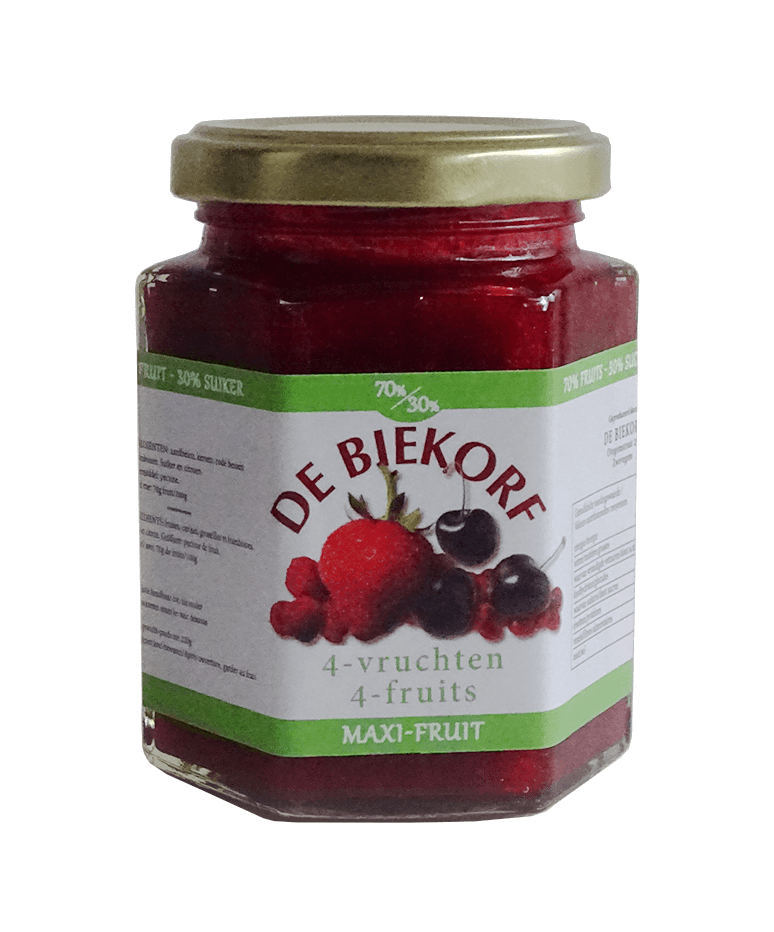 De Biekorf - 70% fruit – 30% suiker - 