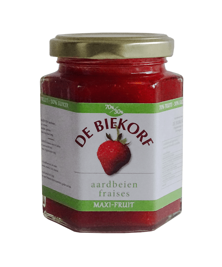 De Biekorf - 70% fruit – 30% suiker - 