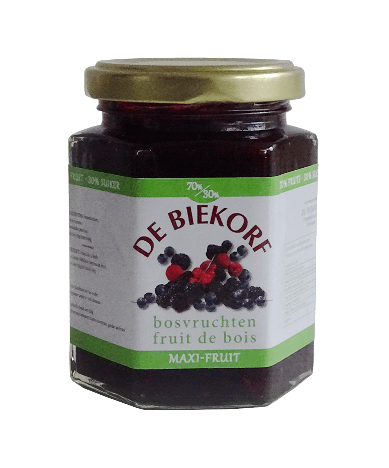 De Biekorf - 70% fruit – 30% suiker - 